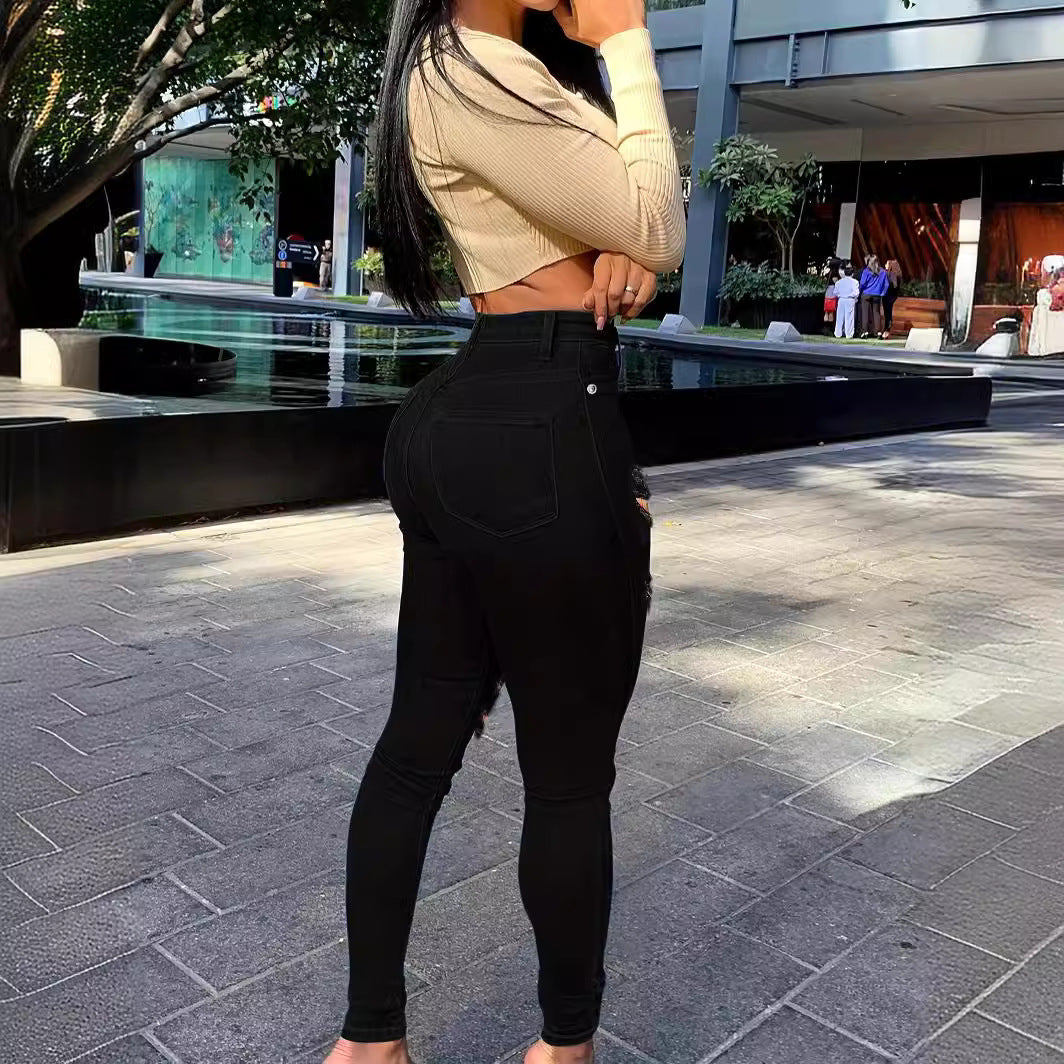 Pantaloni „Bad Girl Vibes”