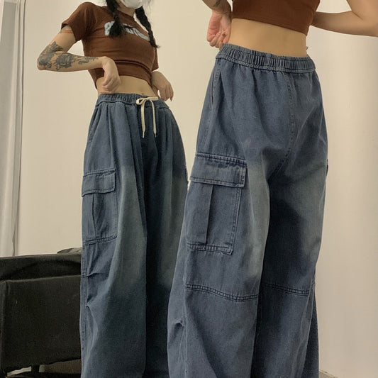 Pantaloni Baggy Vintage Cargo