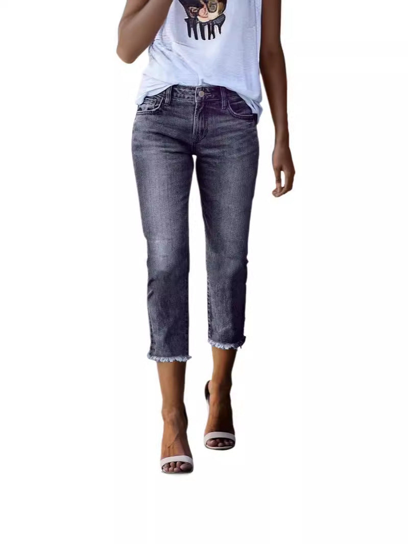 Pantaloni „Retro Capri Touch”