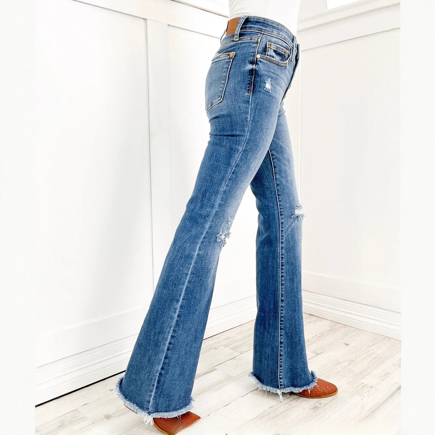 Pantaloni „Talie de Vis”