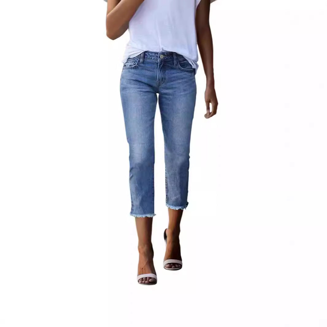 Pantaloni „Retro Capri Touch”