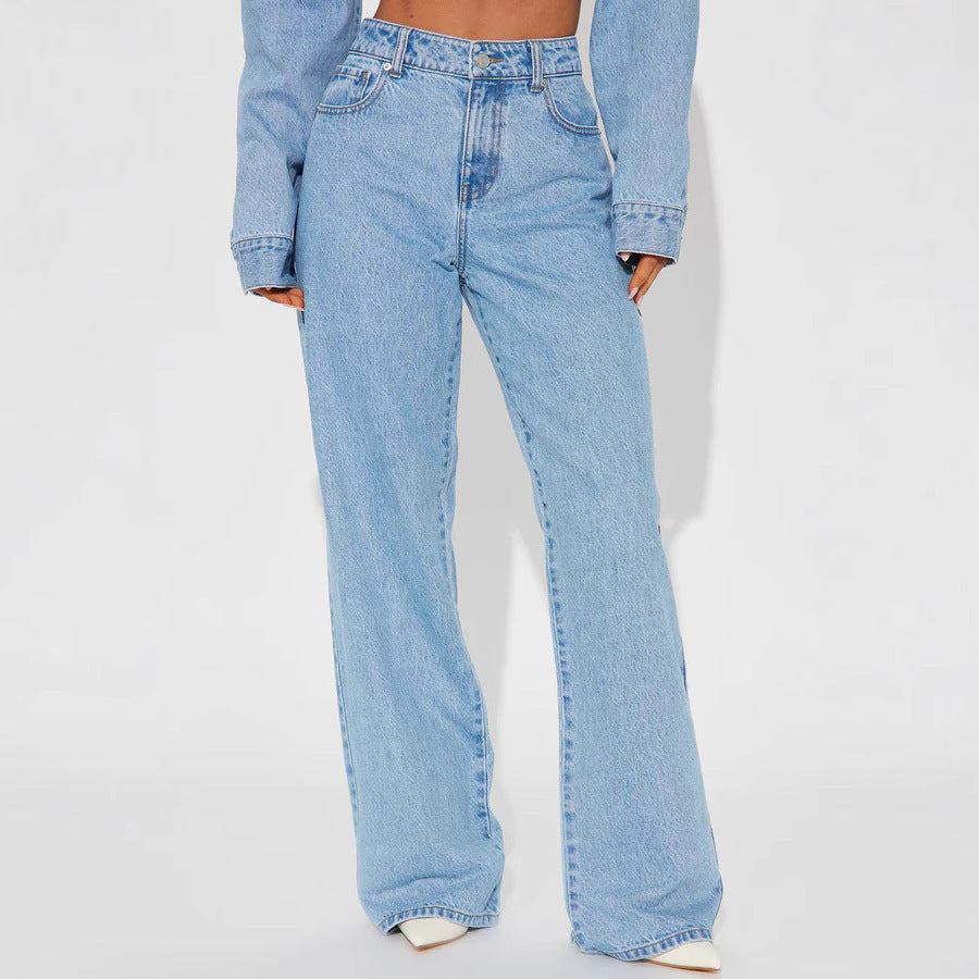 Pantaloni „Love Back Denim”