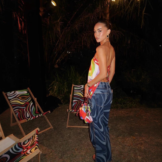 Pantaloni „Oceanul în Mișcare”