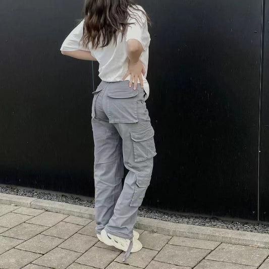 Pantaloni „Utility Chic Brown”