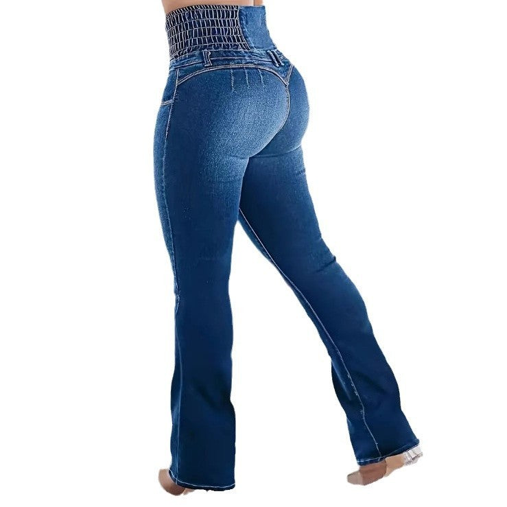 Pantaloni „Corset Button Fit”