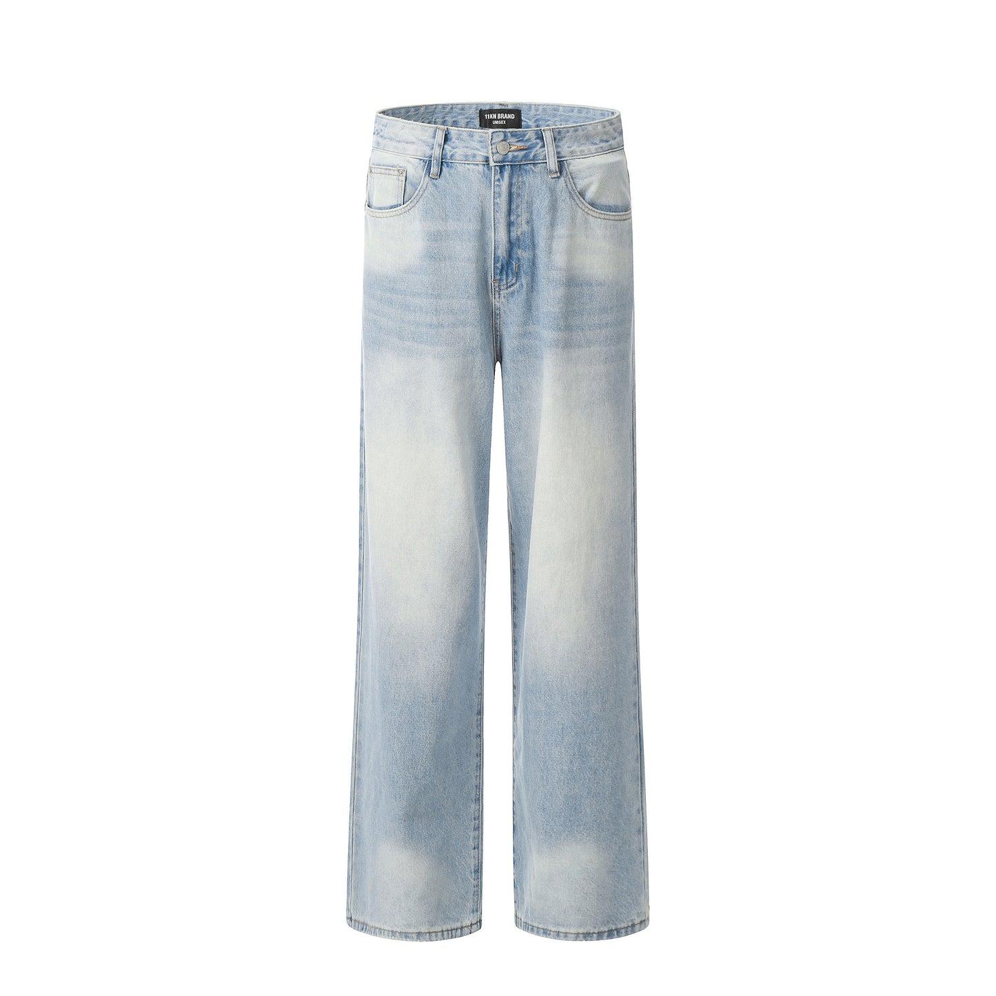 Pantaloni „Breeze Wide Light Blue”