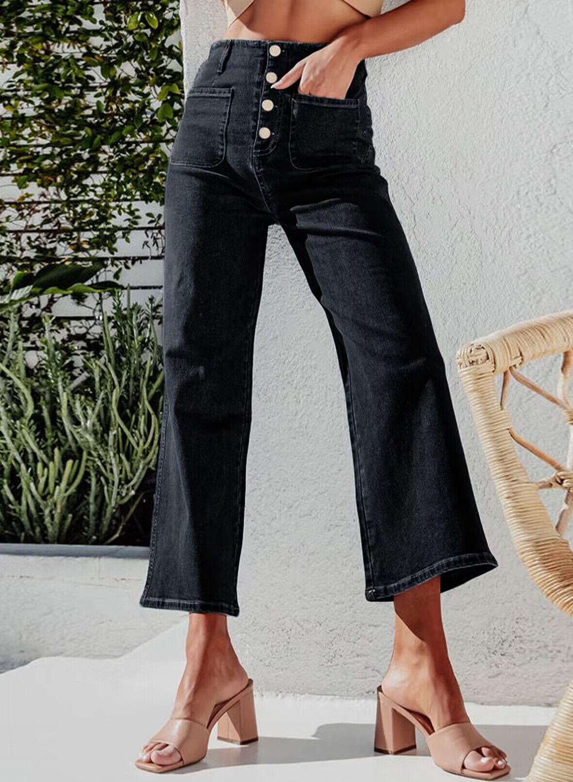Pantaloni "Golden Button"