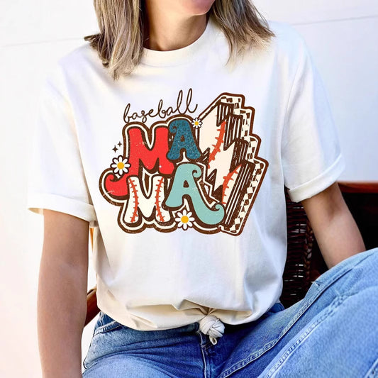 Tricoul „Baseball Mama”