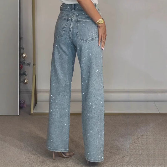 Pantaloni „Glam Sparkle High Street”