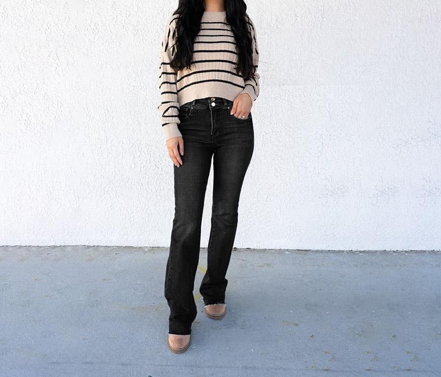 Pantaloni „Double Button Fit”
