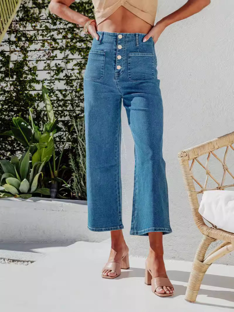 Pantaloni "Golden Button"