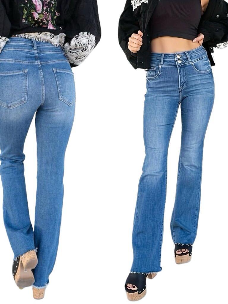 Pantaloni „Double Button Fit”
