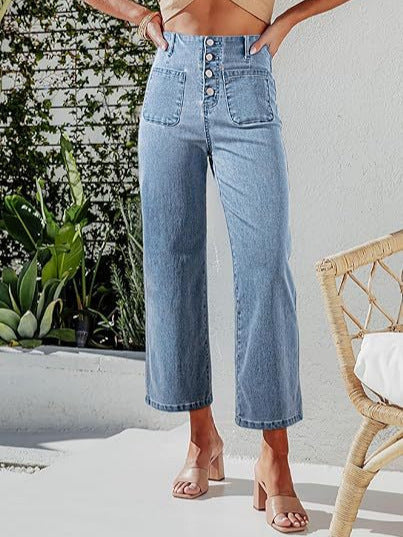 Pantaloni "Golden Button"