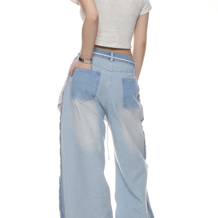 Pantaloni „Retro Love Patch”