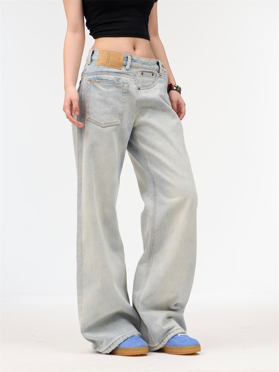 Pantaloni „Retro Cloudy Wash”