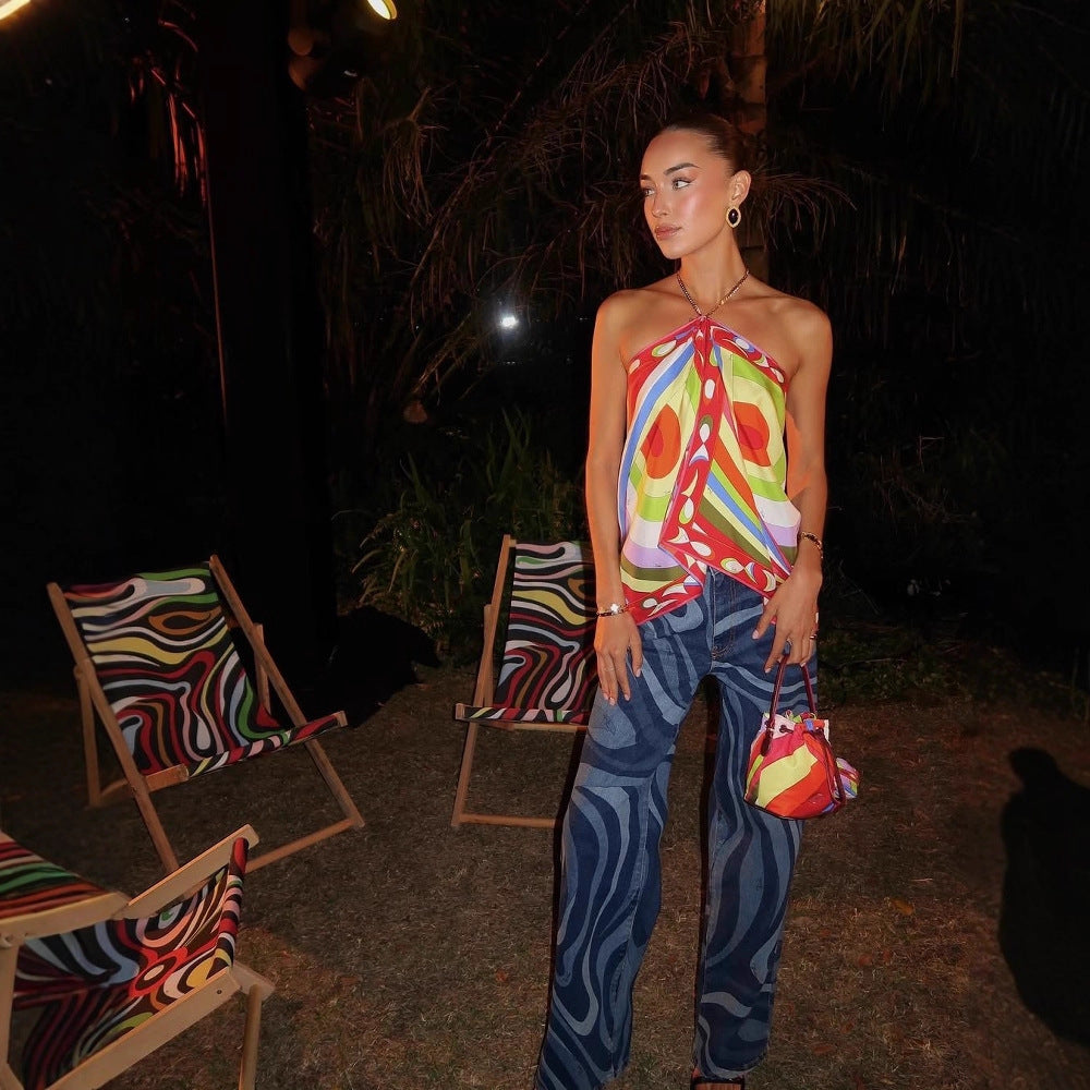 Pantaloni „Oceanul în Mișcare”